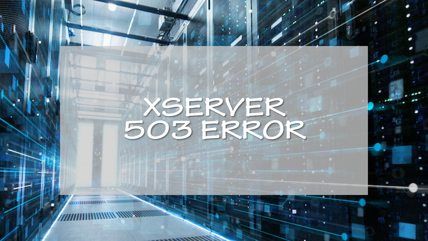 XSERVER　503